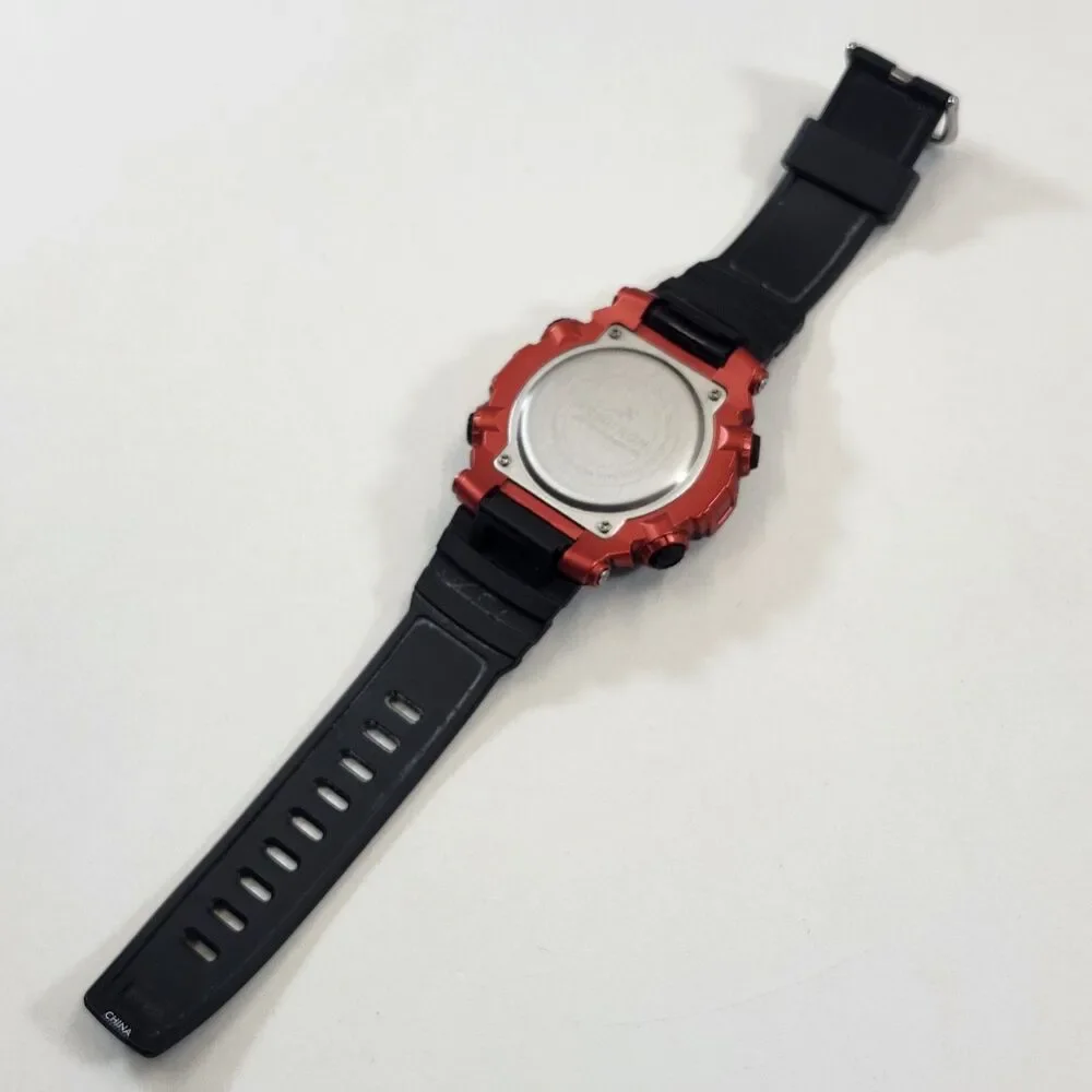 Armitron Sport Digital Chronograph Watch Mens Works Month Day Date Alarm